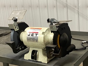 lot 19 image: Work Bench With Grinder