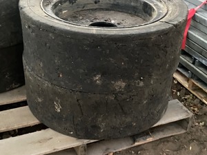 Set Of (4) Skid Loader Wheels & Tires