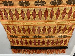 lot 29 image: Mid Century Modern Amazing Handwoven Wall Hanging Tapestry