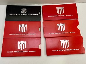 lot 45 image: Classic Replica Coins of America & Eisenhower Dollar Collection Coins