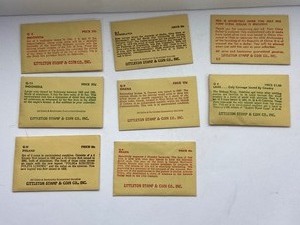 lot 47 image: Small Case of Littleton Stamp & Coin Co. Inc Coins & Banknotes