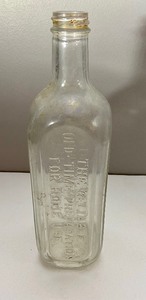 lot 79 image: 3 Antique Glass Bottles- Dr. Peter Fahrney, Jacobries, Silver Springs