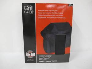 Grill Care 17553 61 Deluxe PVCPoly Grill Cover for Weber Genesis Grills