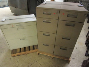 lot 104 image: FILE CABINETS