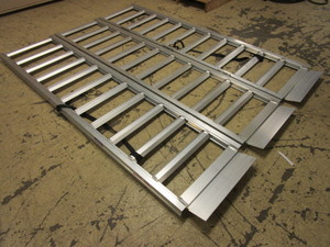 lot 117 image: FULTON TRI-FOLD UTILITY LOADING RAMP, WITH 1,500 LB. LOAD CAPACITY