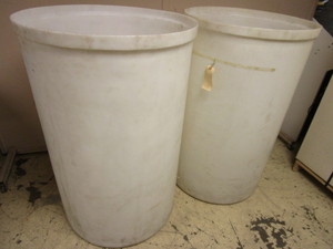 lot 119 image: HEAVY-DUTY PLASTIC BARRELS