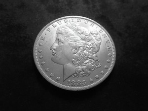 lot 8 image: 1883 O Morgan Silver Dollar