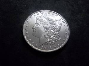 lot 27 image: 1898 Morgan Silver Dollar