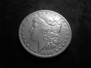 lot 29 image: 1899 S Morgan Silver Dollar