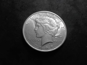 lot 36 image: 1923 Peace Silver Dollar