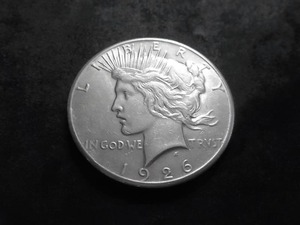 lot 43 image: 1926 Silver Peace Dollar