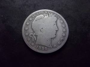 lot 57 image: 1899 Barber Half Dollar