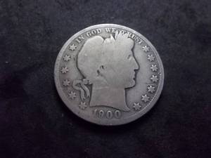 lot 60 image: 1900 O Barber Half Dollar