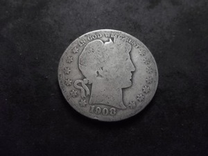 lot 69 image: 1908 O Barber Half Dollar