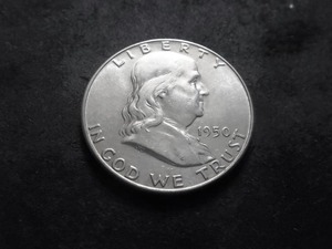 lot 80 image: 1950 Franklin Half Dollar MS Full Bell