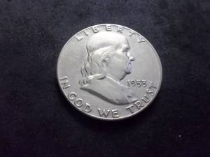 lot 88 image: 1953 Franklin Half Dollar