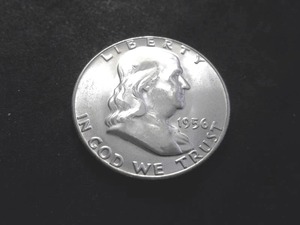 lot 95 image: 1956 Franklin Half Dollar MS Full Bell