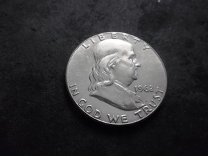 lot 106 image: 1962 Franklin Half Dollar MS Full Bell