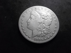 lot 12 image: 1885 S Morgan Silver Dollar
