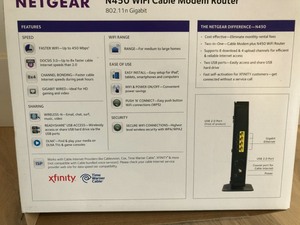lot 45 image: Netgear Modem (NEW)