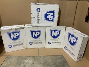 lot 2 image: 5 CASES WITH NORDIC PURE ALLERGEN PLEATED AIR FILTERS SEE PICS