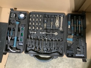 lot 16 image: ANVIL 38 in. Drive SAE and Metric Home Tool Kit Set (137-Piece) SEE PICS