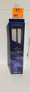 lot 75 image: GATCO ELEVATE 24 IN. DOUBLE TOWEL BAR IN MATTE BLACK NOT USED SEE PICS