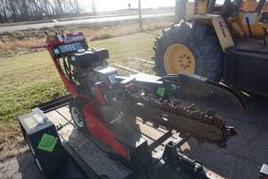 lot 12 image: Barreto Walk Behind Power Trencher