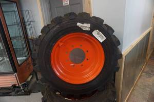 lot 17 image: Brand New Set of - 4 Camso Impact Guard Skid Loader Tires & Rims