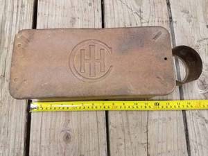 IHC Implement Tool Box with Oil Can Attachment