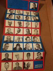 WCCO Air Personalities and Programming Poster, Autographed 8 X 10 of Ernie Ashworth & More