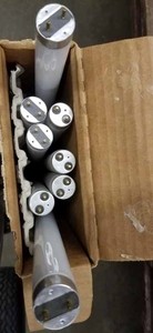Partial Case of Eight 48 inch Sylvania Flourescent Bulbs, the 2 larger Diameter Bulbs have only a few hours on them