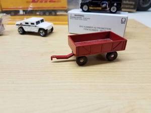 Promotional Toys and 2 Pair of New Dual Wheels, New DHL 164th Scale Mercedes Benz Semi in Display Case and More