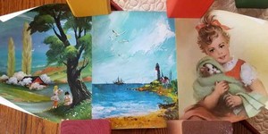 12-Approximate 8 X 10 Reproductions of Classic Paintings ready for framing