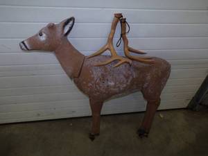 Deer Target with Rattling Antlers