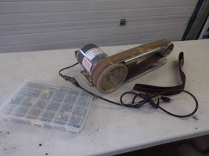 Belt Sander with Hardware