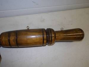 Huge Duck Decoy and Cane