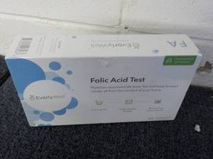 lot 24 image: Everly Well Folic Acid Test...