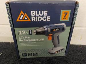 lot 60 image: Blue Ridge 12 V Max Rechargeable Dr...