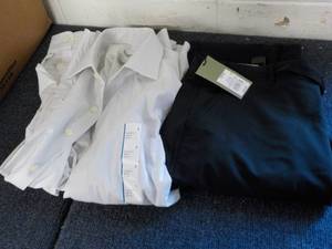 lot 102 image: Mens Size L Shirts and Pants...