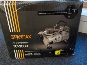 lot 110 image: Sparmax Air Compressor TC 2000...
