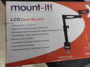 lot 115 image: LCD Desk Mount...