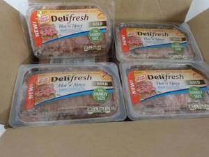lot 151 image: 12 -16 oz pkgs Frozen Hot N Spicy H...