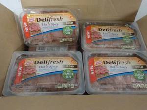 lot 154 image: 12 -16 oz pkgs Frozen Hot N Spicy H...