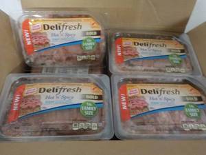 lot 157 image: 12 -16 oz pkgs Frozen Hot N Spicy H...