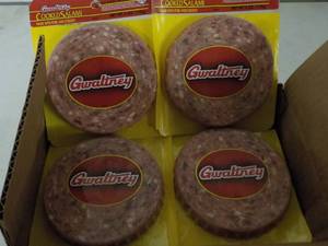 lot 165 image: 12 - 6 oz Frozen  Gwaltney Cooked S...
