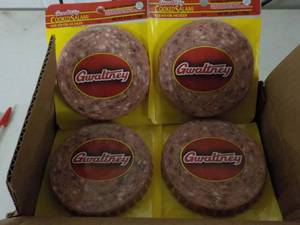 lot 167 image: 12 - 6 oz Frozen  Gwaltney Cooked S...