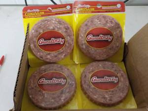 lot 172 image: 12 - 6 oz Frozen  Gwaltney Cooked S...