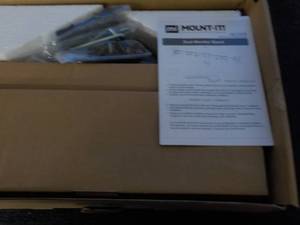lot 121 image: Mount It Dual Monitor Stand...