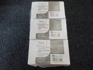 lot 136 image: Lot of 12 pkgs- 3 x 5 Plain Index C...